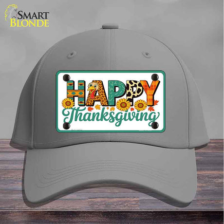Happy Thanksgiving Novelty License Plate Hat HAT-MLP-14532