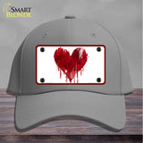 Bloody Heart Novelty License Plate Hat HAT-MLP-14538