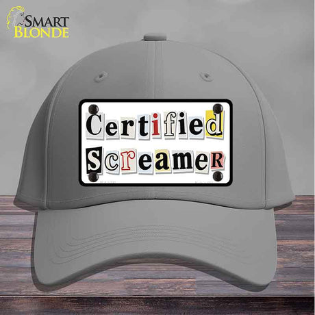 Certified Screamer Novelty License Plate Hat HAT-MLP-14542