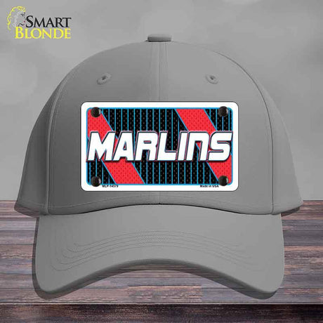 MARLINS Graphic Novelty License Plate Hat HAT-MLP-14579 Cotton Gray