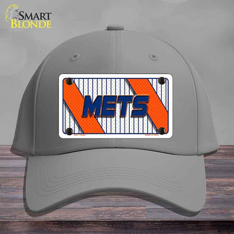 METS Graphic Novelty License Plate Hat HAT-MLP-14582 Cotton Gray