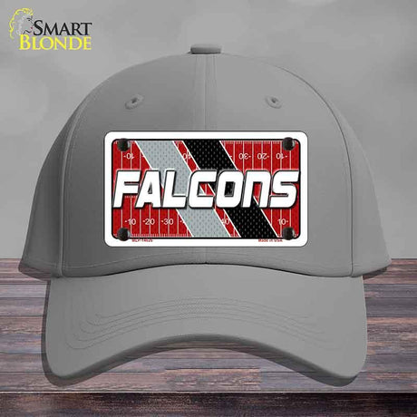 FALCONS Graphic Novelty License Plate Hat HAT-MLP-14626 Cotton Gray