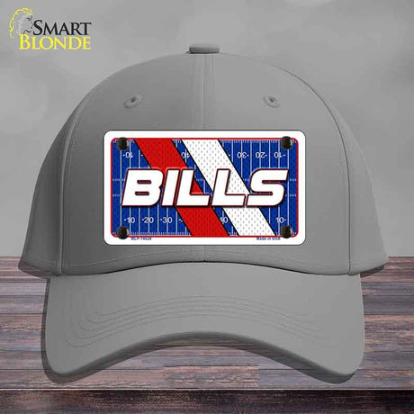 BILLS Graphic Novelty License Plate Hat HAT-MLP-14628 Cotton Gray