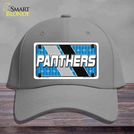 PANTHERS Graphic Novelty License Plate Hat HAT-MLP-14629 Cotton Gray