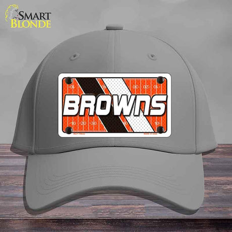 BROWNS Graphic Novelty License Plate Hat HAT-MLP-14632 Cotton Gray