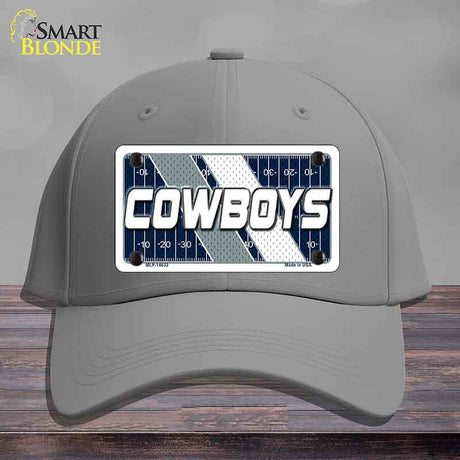COWBOYS Graphic Novelty License Plate Hat HAT-MLP-14633 Cotton Gray