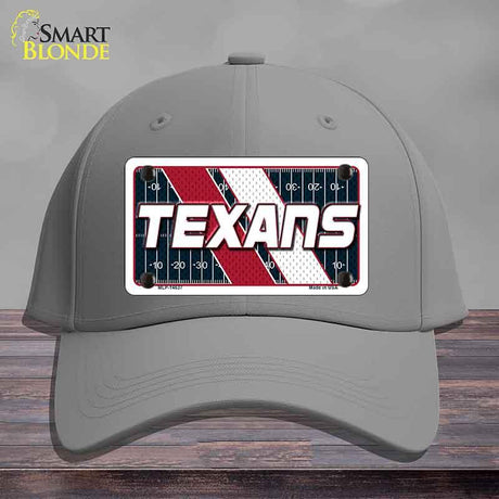 TEXANS Graphic Novelty License Plate Hat HAT-MLP-14637 Cotton Gray