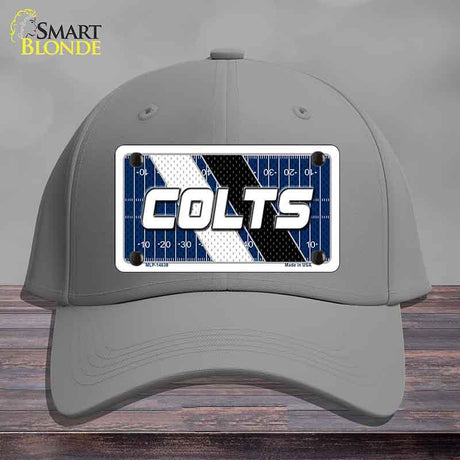 COLTS Graphic Novelty License Plate Hat HAT-MLP-14638 Cotton Gray