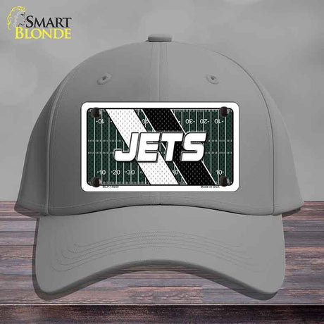 JETS Graphic Novelty License Plate Hat HAT-MLP-14649 Cotton Gray