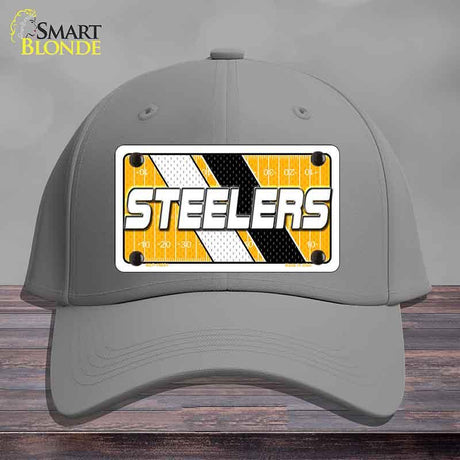STEELERS Graphic Novelty License Plate Hat HAT-MLP-14651 Cotton Gray