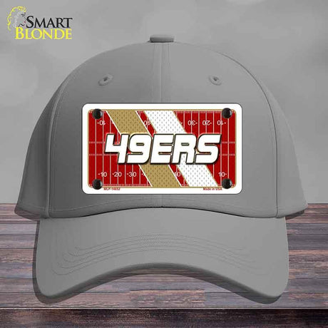 49ERS Graphic Novelty License Plate Hat HAT-MLP-14652 Cotton Gray