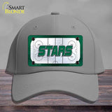 STARS Graphic Novelty License Plate Hat HAT-MLP-14665 Cotton Gray