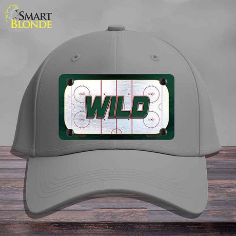 WILD Graphic Novelty License Plate Hat HAT-MLP-14670 Cotton Gray