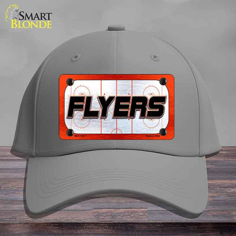 FLYERS Graphic Novelty License Plate Hat HAT-MLP-14677 Cotton Gray