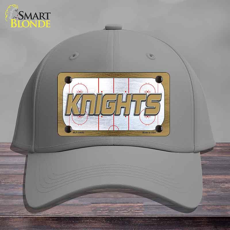 KNIGHTS Graphic Novelty License Plate Hat HAT-MLP-14686 Cotton Gray