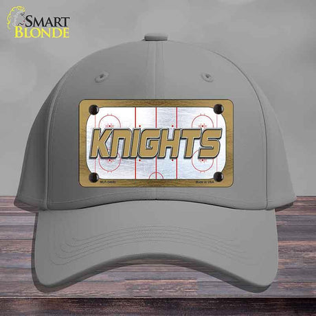 KNIGHTS Graphic Novelty License Plate Hat HAT-MLP-14686 Cotton Gray