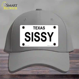 SISSY Novelty License Plate Hat Cotton / Gray