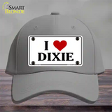 I Love Dixie Novelty License Plate Hat Cotton / Gray
