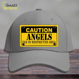 Caution Angels Fan Novelty License Plate Hat Cotton / Gray