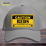 Caution Reds Fan Novelty License Plate Hat Cotton / Gray