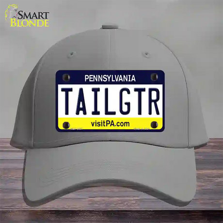 Tailgtr Pennsylvania Novelty License Plate Hat Cotton / Gray