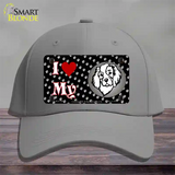 I Love My Cavalier King Charles Novelty License Plate Hat Cotton / Gray