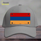 Armenia Flag Novelty License Plate Hat Cotton / Gray