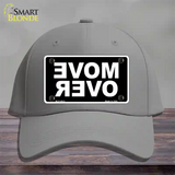 Move Over Black Novelty License Plate Hat Cotton / Gray