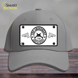 2nd Amendment Novelty License Plate Hat Cotton / Gray