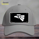 Made In Mexico Eagle Novelty License Plate Hat Cotton / Gray