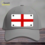 England Flag Novelty License Plate Hat Cotton / Gray