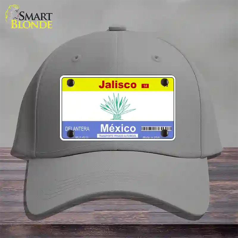 Jalisco Mexico Blank Novelty License Plate Hat Cotton / Gray