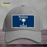 Pawleys Island Blue Novelty License Plate Hat Cotton / Gray