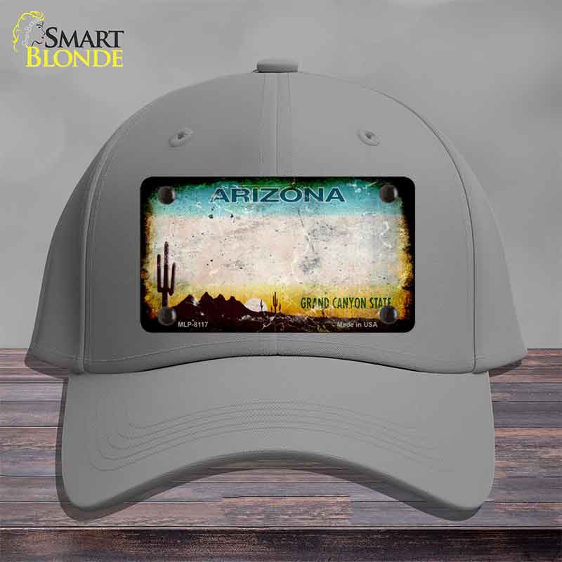 Arizona State Rusty Novelty License Plate Hat HAT-MLP-8117
