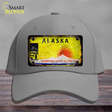 Alaska State Rusty Novelty License Plate Hat HAT-MLP-8119