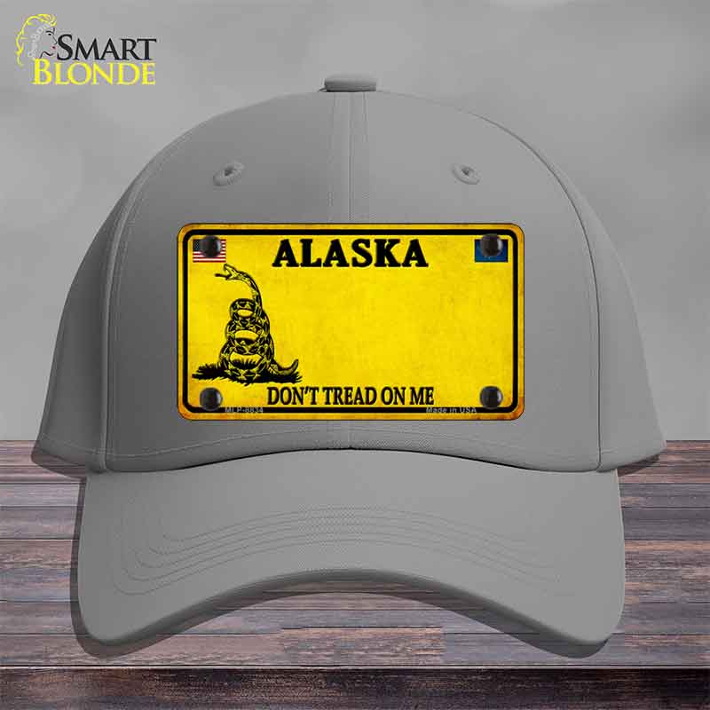 Alaska Dont Tread On Me Novelty License Plate Hat HAT-MLP-8834