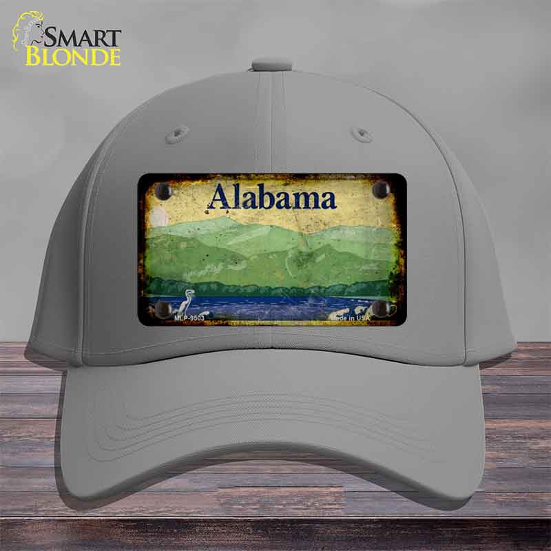Alabama Rusty Novelty License Plate Hat HAT-MLP-9503