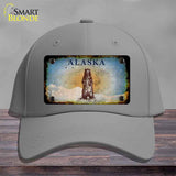 Alaska Bear Rusty Novelty License Plate Hat HAT-MLP-9512