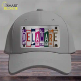 Delaware License Plate Art Novelty License Plate Hat Cotton / Gray