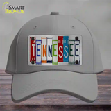 Tennessee License Plate Art Novelty License Plate Hat Cotton / Gray