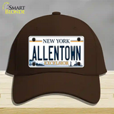 Allentown Excelsior New York Novelty License Plate Hat Tag Cotton Dark Brown
