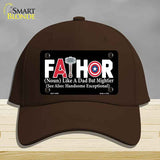 FATHOR Novelty License Plate Hat HAT-MLP-14500