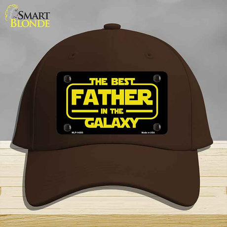 Best Father in the Galaxy Novelty License Plate Hat HAT-MLP-14503