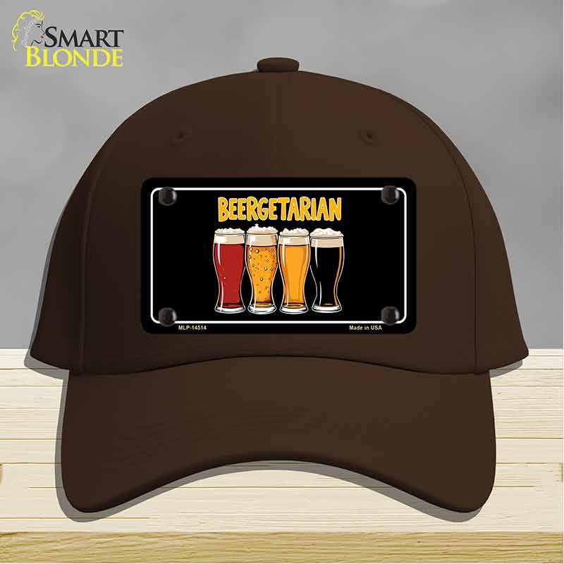 Beergetarian Novelty License Plate Hat HAT-MLP-14514