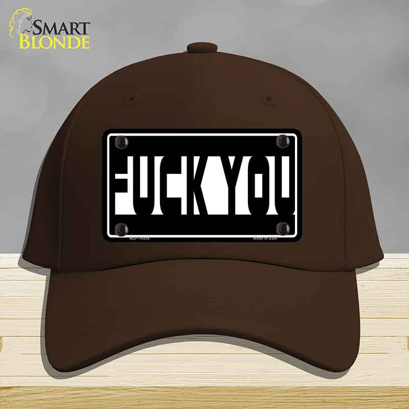 F-ck You Hidden Novelty License Plate Hat HAT-MLP-14555