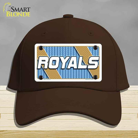 ROYALS Graphic Novelty License Plate Hat HAT-MLP-14576 Cotton Dark Brown