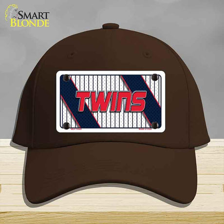 TWINS Graphic Novelty License Plate Hat HAT-MLP-14581 Cotton Dark Brown