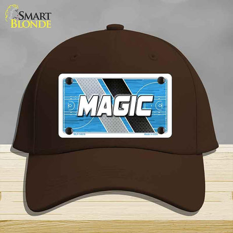 MAGIC Graphic Novelty License Plate Hat HAT-MLP-14616 Cotton Dark Brown