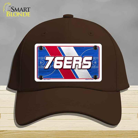 76ERS Graphic Novelty License Plate Hat HAT-MLP-14617 Cotton Dark Brown