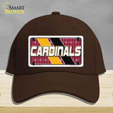 CARDINALS Graphic Novelty License Plate Hat HAT-MLP-14625 Cotton Dark Brown
